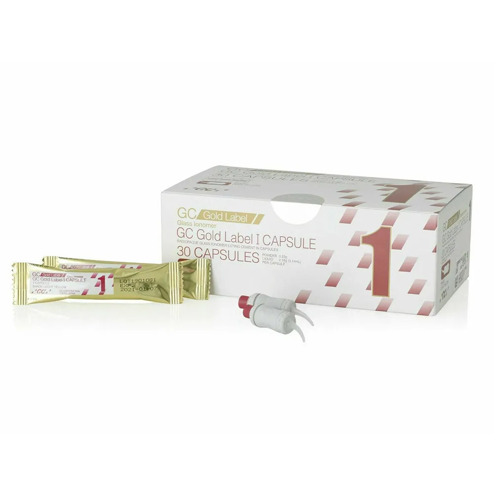 GC Fuji & Gold Label 1 Capsules GIC