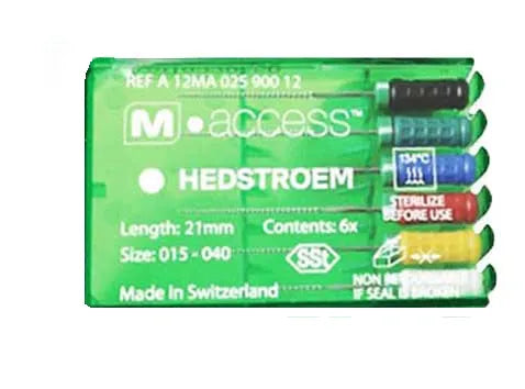 Dentsply M-Access H-Files -21mm (Hand Operated Files)
